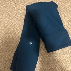 Lululemon Athletica Fast and Free Teal Leggings